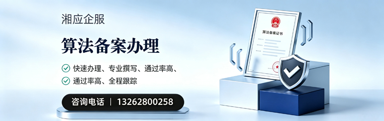 淮北算法备案申报服务