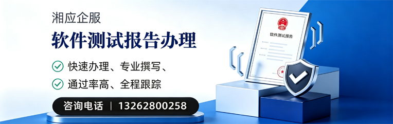 淮北软件检测报告申请服务