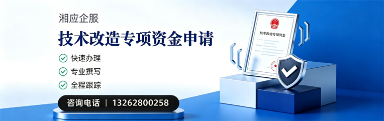 淮北技术改造专项资金申报服务