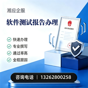 淮北软件检测报告申请服务