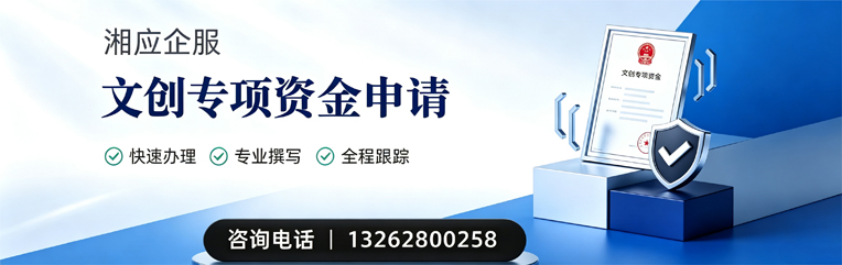 淮北文创专项资金申报服务