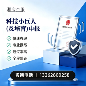 淮北科技小巨人及培育企业申报服务