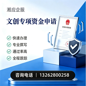 淮北文创专项资金申报服务