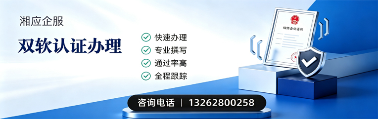 淮北双软认证申报服务
